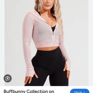 NWT SZ SMALL BLUSH SPICE CROP JACKET